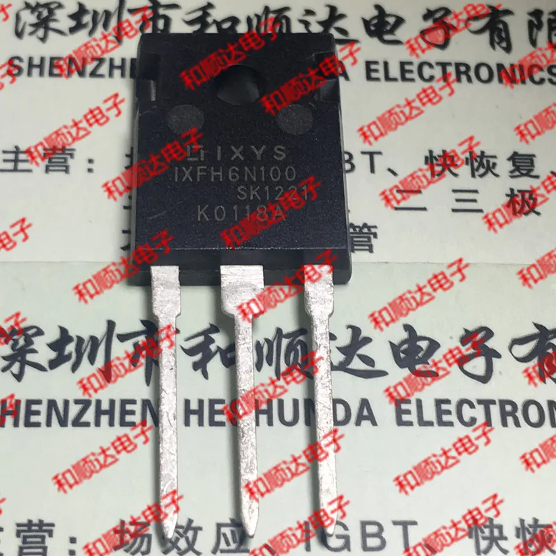 10 шт./лот IXFH6N100 новое место, чтобы-247 1000V 6A