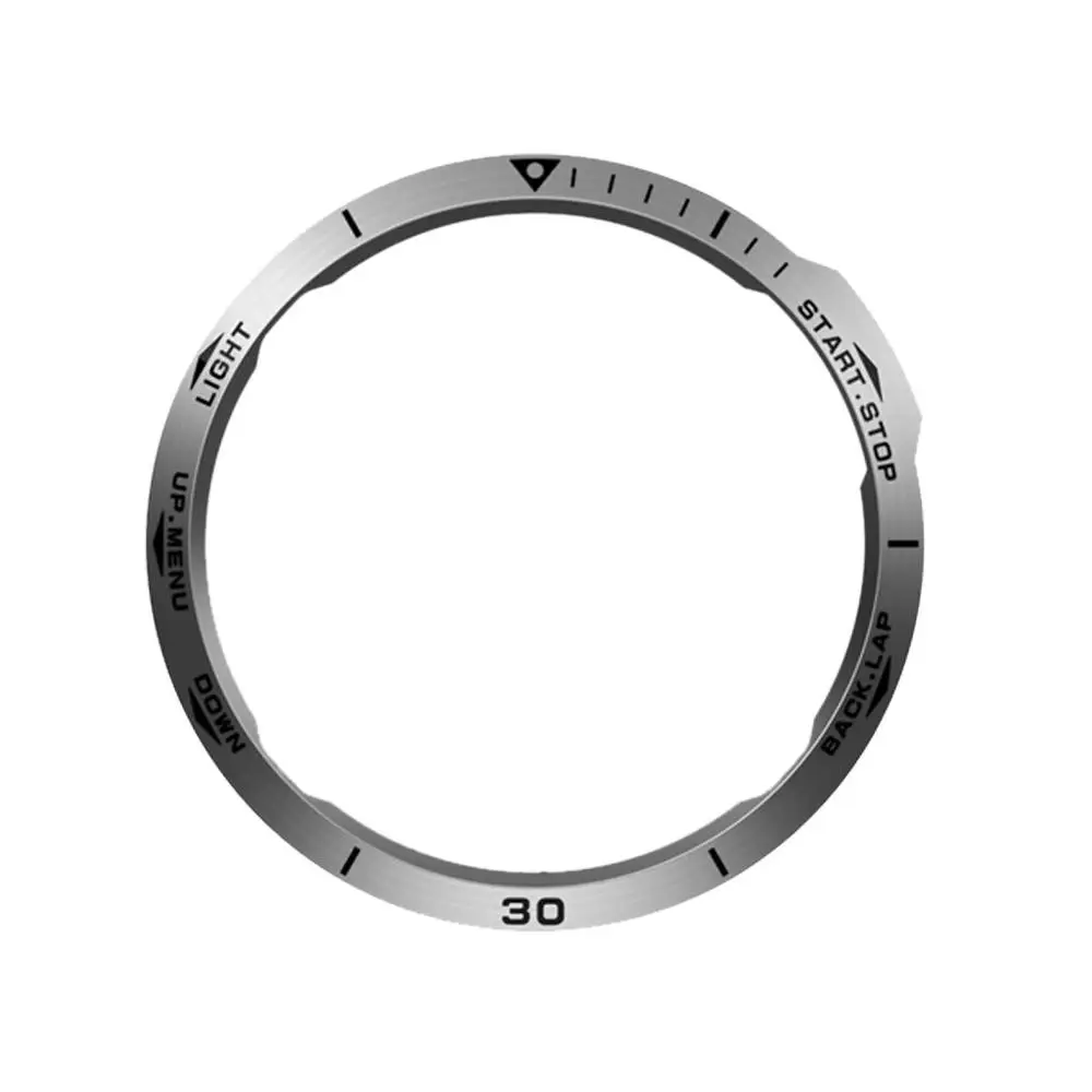 H Для Garmin Fenix 6/6Pro Часы Ободок кольцо клейкая крышка против царапин чехол из нержавеющей стали Смарт часы аксессуары Fenix6#1204 - Цвет: H