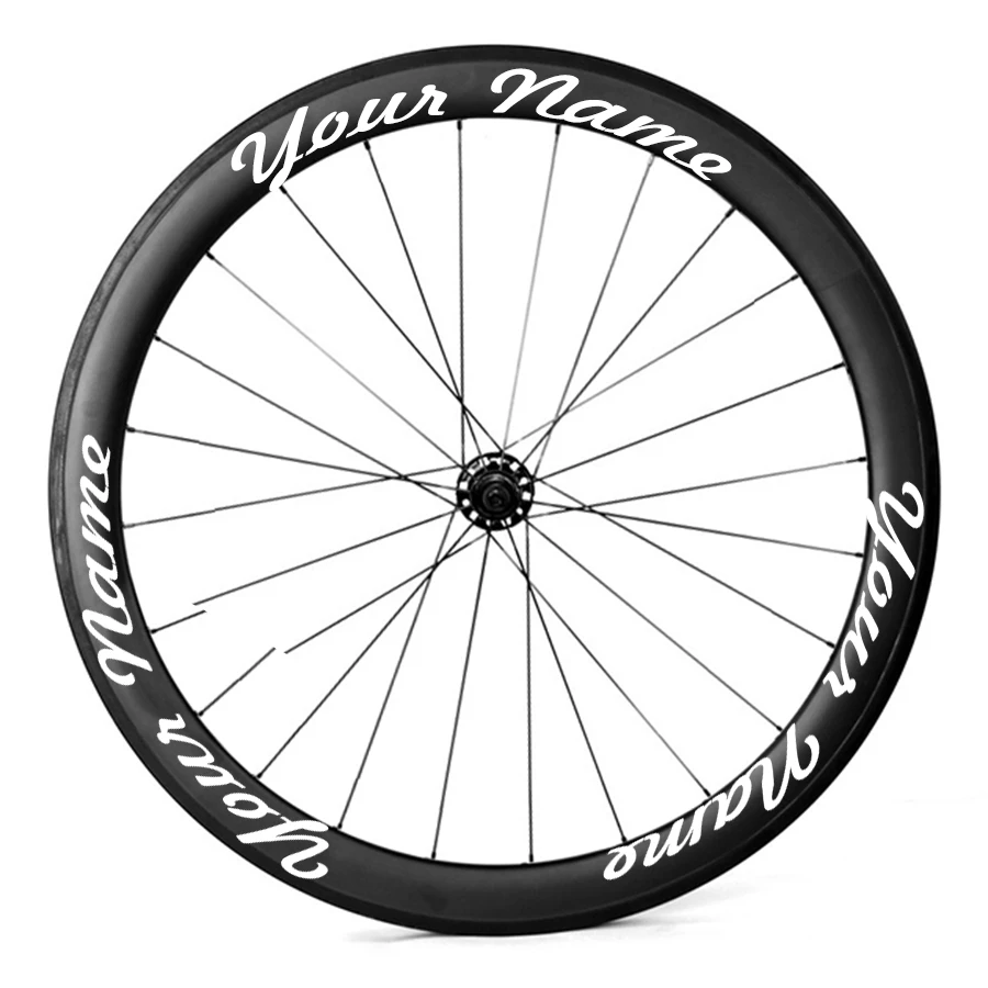 Индивидуальные наклейки на колеса велосипеда, наклейки на обод велосипеда для шоссейного велосипеда - Цвет: 3