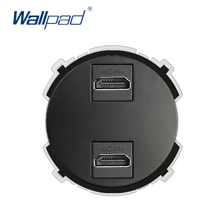 Wallpad 2 HDMI-compatible Wall Socket Function Key Only For Data Transmission Free Combination | Обустройство дома