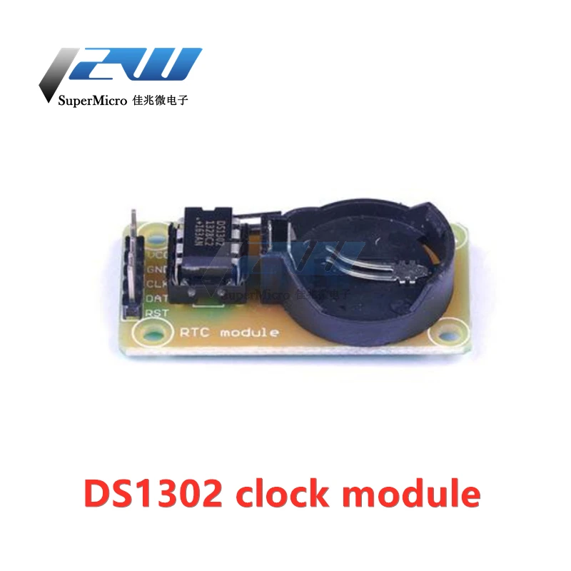 Модуль часов DS1302 модуль в реальном времени с аккумулятором CR2032 дорожный для Arduino o