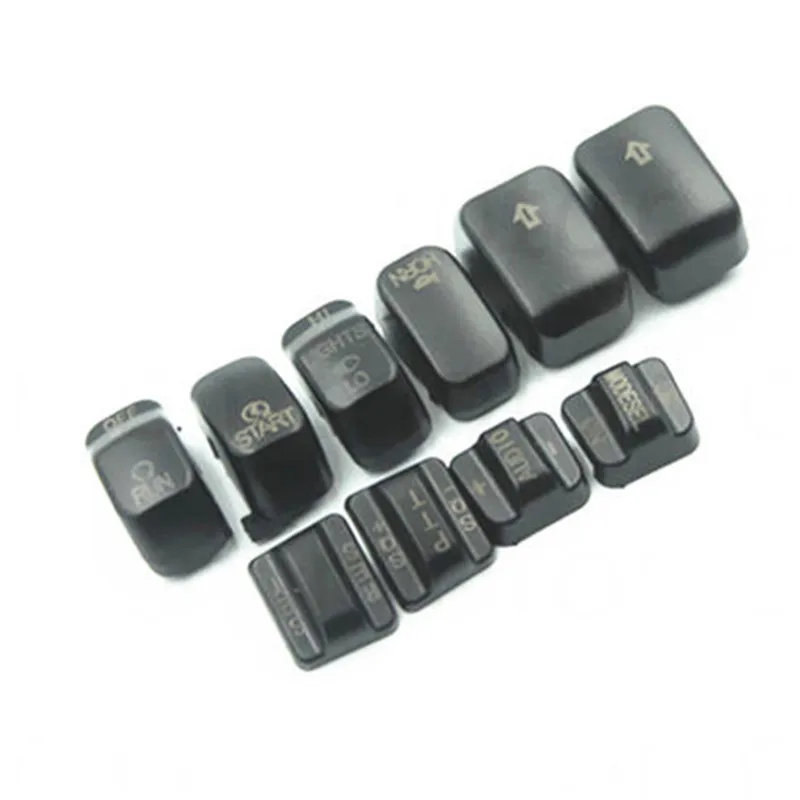 Motorcycle 10 piece Replacement Switch Cap Button kit For Harley Touring Dyna Electra Glide Night Train 1996-2013 | Автомобили и