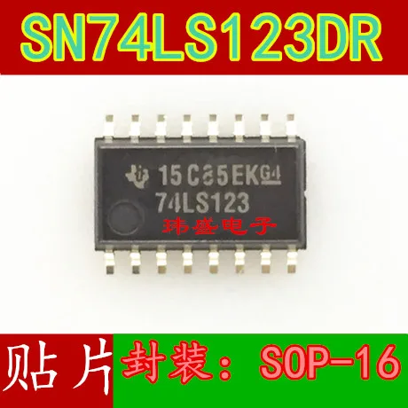 5 шт./лот SN74LS123DR LS123 лапками углублением SOP-16 SN74LS123 74LS123 высокое качество .. |