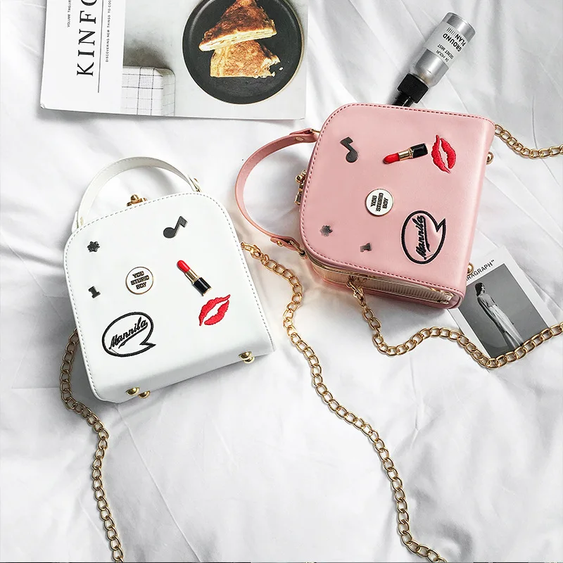 

New Arrival Oloey Satchels Pu Totes Handbags & Crossbody Bags Polyester Single Fashion Women Floral Hasp Hard Silt Pocket