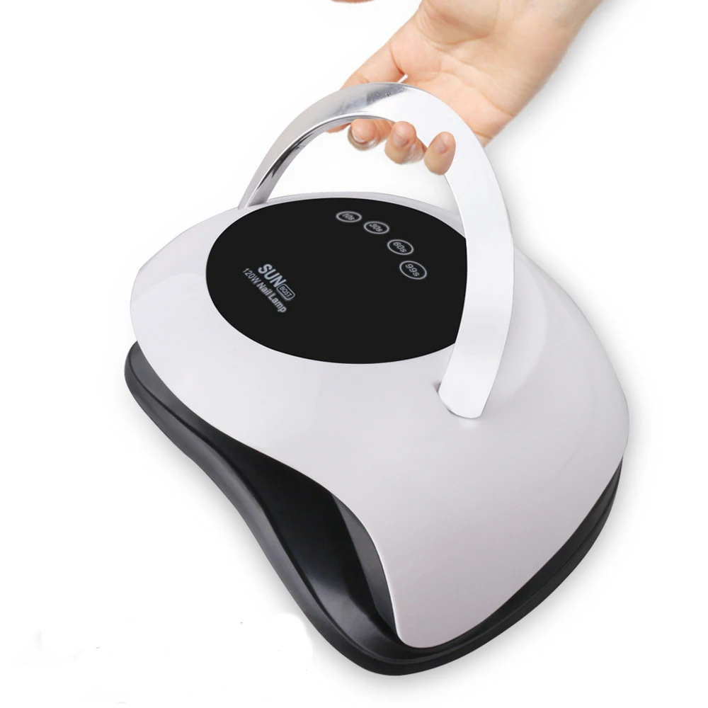 Günstig 120w UV LED Lampe Nagel Trockner Uv Gel Lampe Nagellack Uv Licht für Gel Nägel Kunst Led Lampe eis Lampe Für Maniküre Professionelle Werkzeug