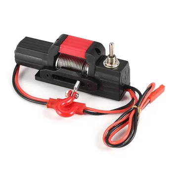 

Metal Electric Winch RC Car Parts Accessories for 1/10 Scale 4WD Axial SCX10 Traxxas D90 RC Rock Crawler