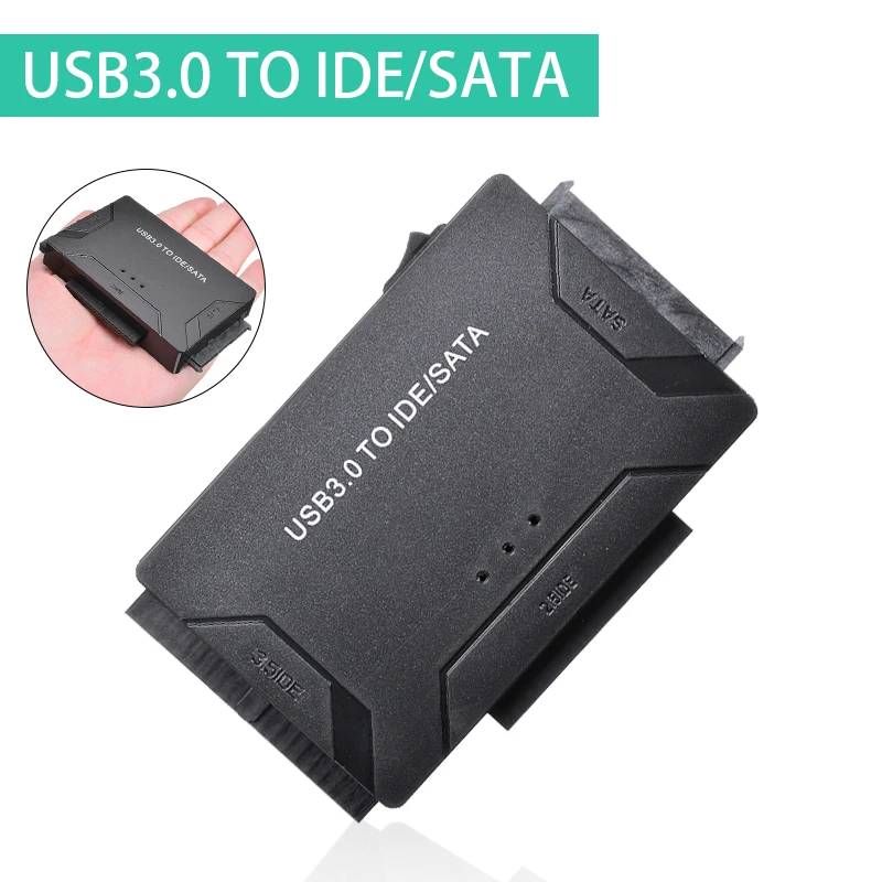 

Mayitr 1pc High Quality USB 3.0 to 2.5/3.5 inch IDE SATA Converter Portable External Hard Drive Adapter Cable Kit