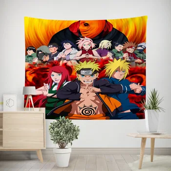 

Anime Naruto Painting Tapestry 3D Printing Tapestrying Rectangular Home Decor Wall Hanging 006
