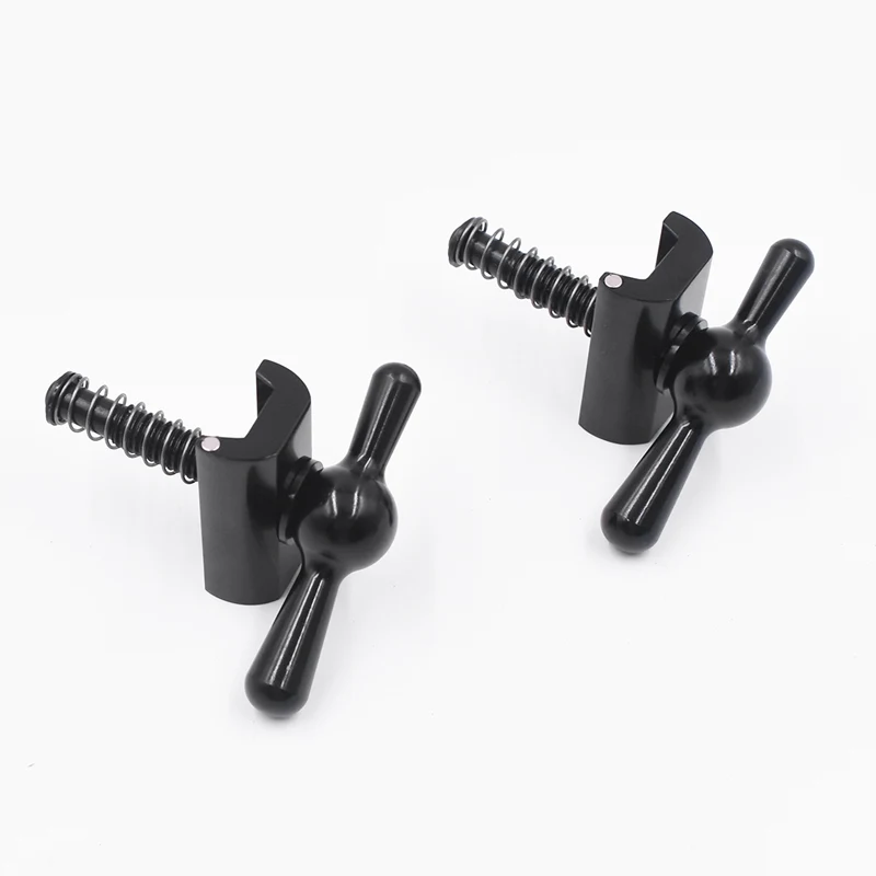 Black Clamps TWTOPSE 36 г/компл. велосипедные шлемы Магнитная пластина шарнир Зажим для Brompton C зажимы крюк Запчасти 2 комплекта легкий - Цвет: Black Clamps