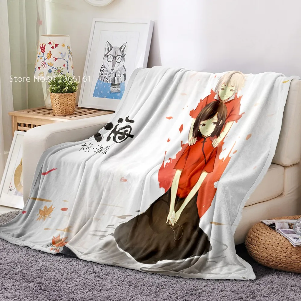 

China Animation Flannel Blanket For Kids Children Bedspread For Bed Home Textile Throw Blanket Travel Picnic Decoration For Bed