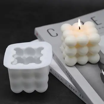

Diy Candles Mould Soy Wax Candles Mold Aromatherapy Plaster Candle 3d Silicone Mold Hand-made Soy Candles Aroma Wax Soap Molds