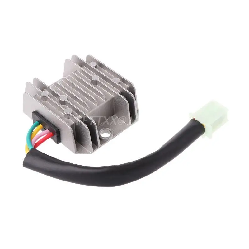 4 Wires Voltage Regulator Rectifier Motorcycle Boat Motor Mercury ATV GY6 50 150cc Scooter Moped