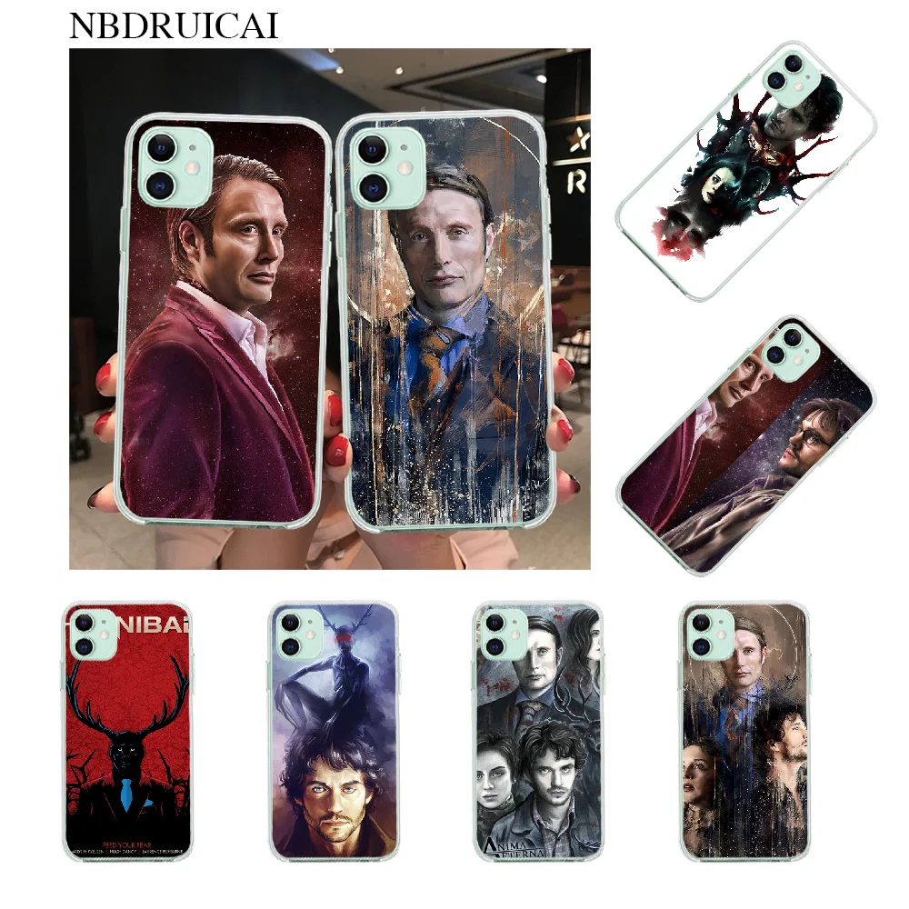 Мягкий силиконовый чехол NBDRUICAI грэханнибал для телефона iPhone 11 pro XS MAX 8 7 6 6S Plus X 5S SE XR