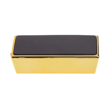 

Gold Brick Shape Refrigerator Magnets Resin Craft Gift Home Decoration Souvenir Refrigerator Parts