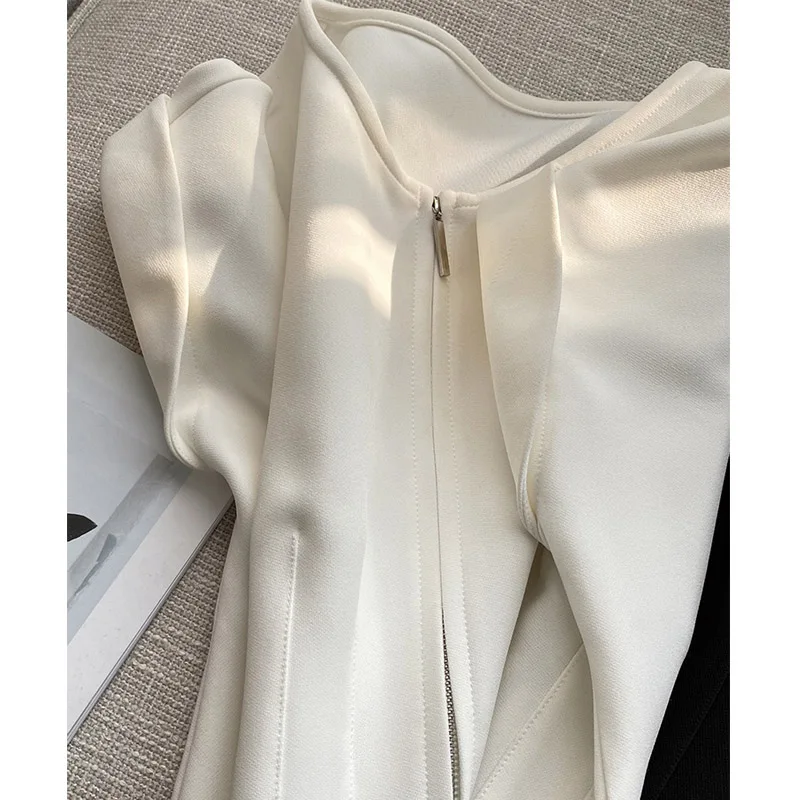 New Summer Women Solid Color Elegant Vestidos White Party Bodycon Work Office Lady Female Slim Dress