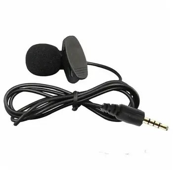 

Mini Microphone Clip-on Lavalier 3.5mm Condenser Microphone Voice recorder Studio Lapel microfone For Mobile Phone