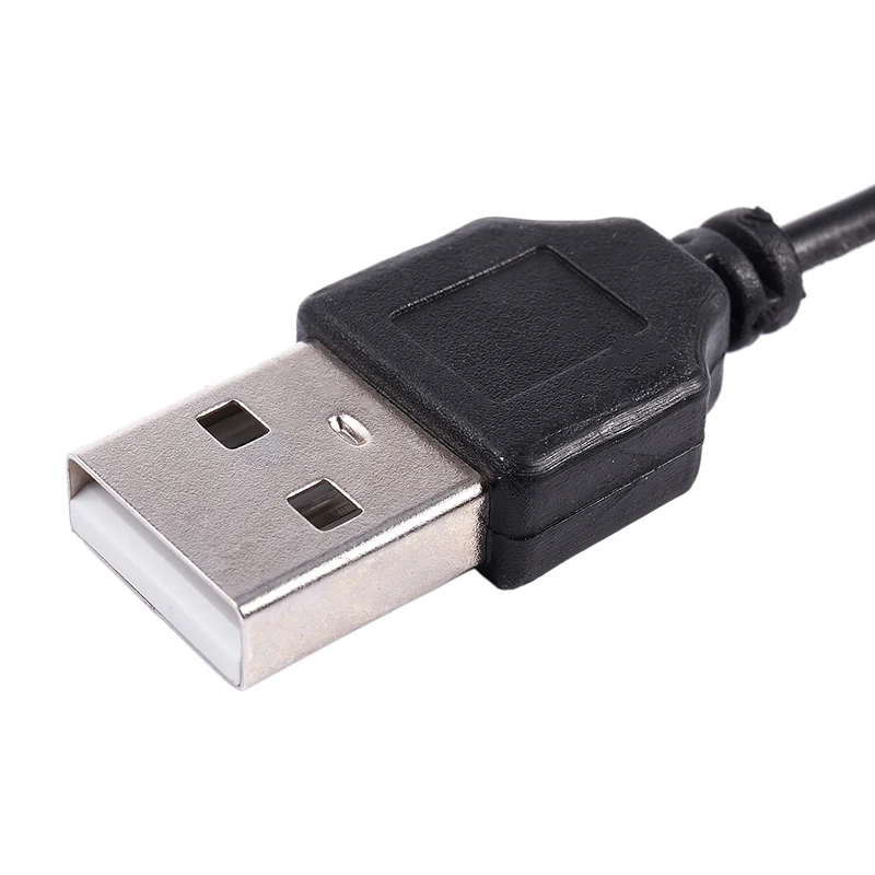 USB 2,0 для Mini B штекер 3,5 мм разъем кабель для передачи данных и аудио 50 см/2" 5 шт. черный