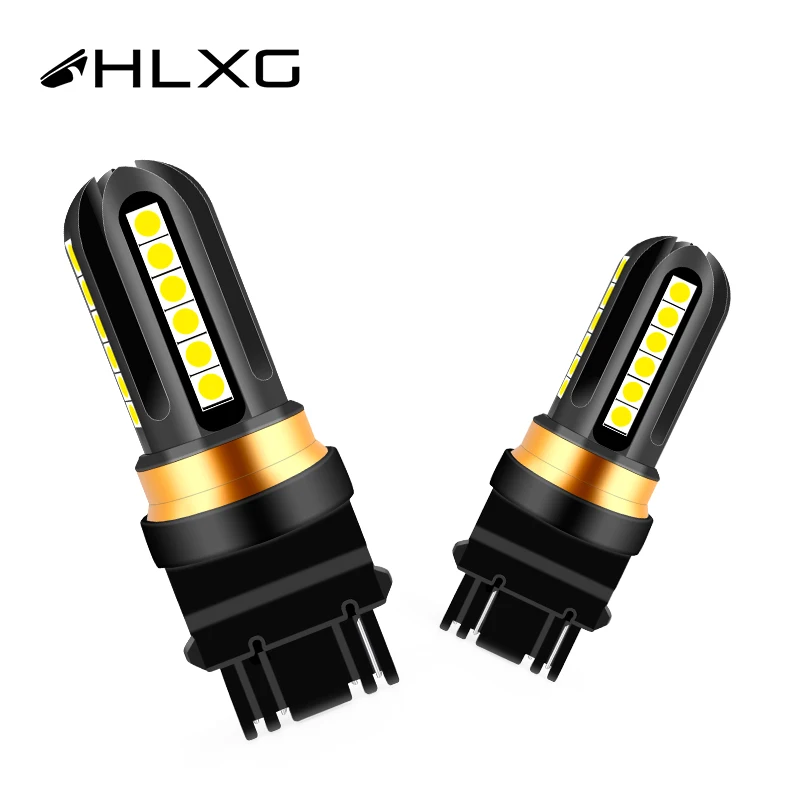 HLXG T20 7443 7440 Led W21W W21/5W WY21W 3157 T25 освещение салона автомобиля зазор тормоза задние