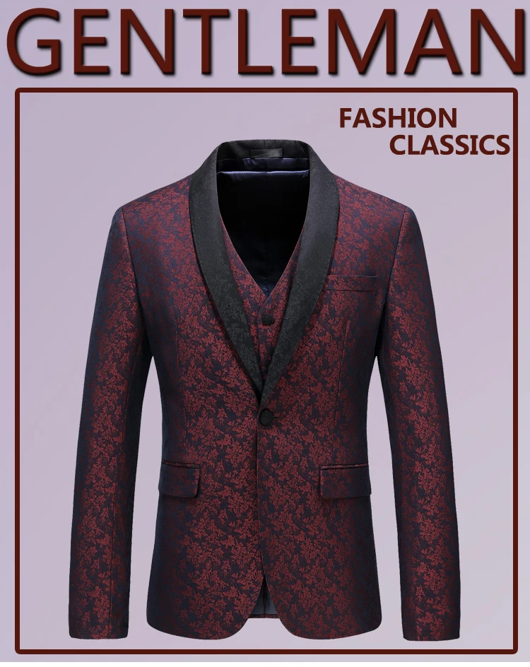 Винно-красный, Бургунди мужской костюм Slim Fit уличный умный бизнес Выпускной Блейзер сделанный на заказ свадебные костюмы для мужчин костюм Homme Mariage