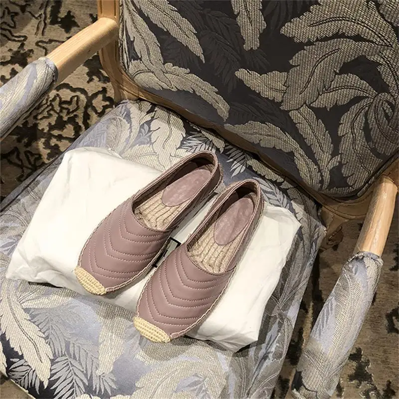 

Zapatillas Mujer 2019 Summer Women Flats Espadrilles Solid Casual Loafers Shoes Woman Round Toe Ladies Shoes Chaussures Femme