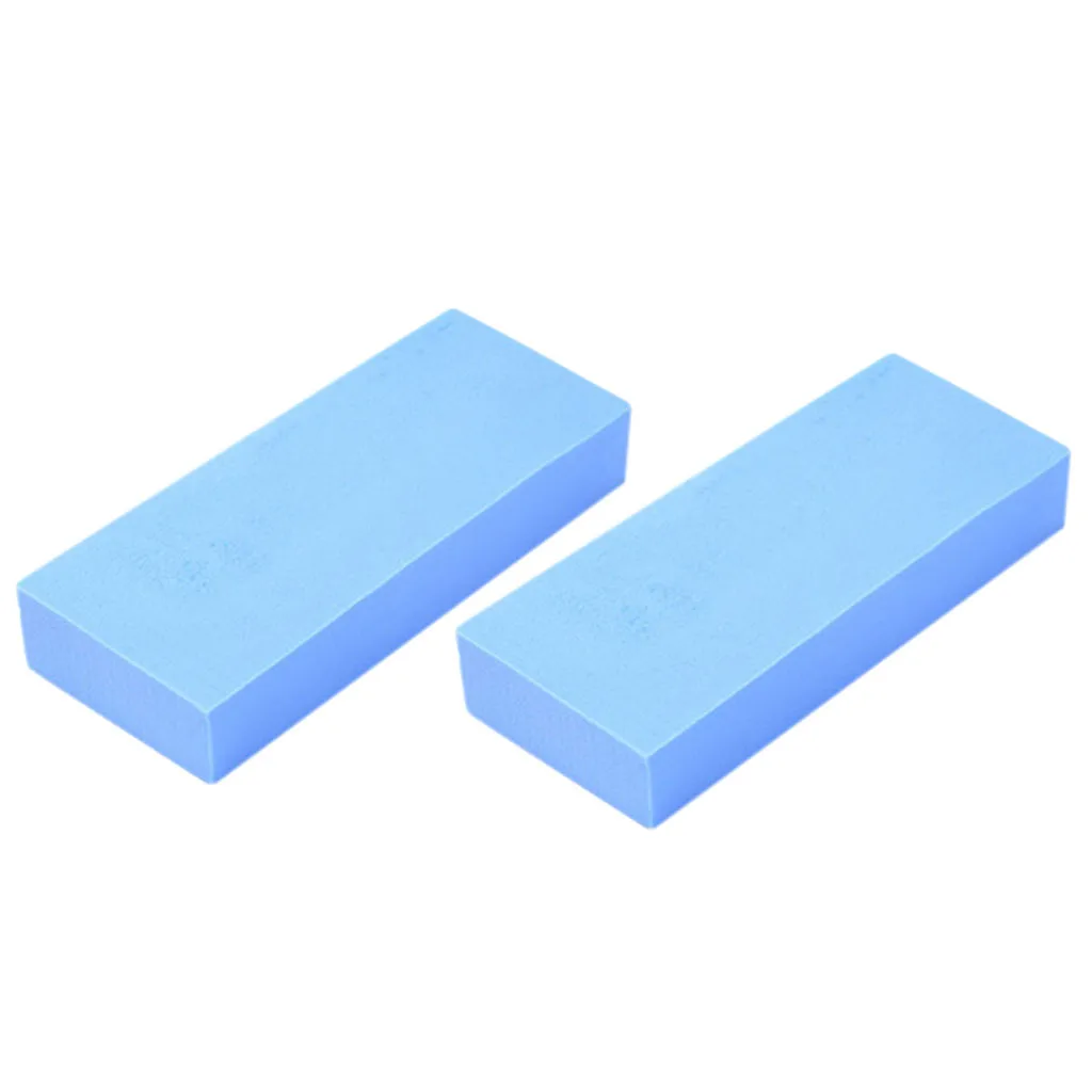 2PC Bath sponge Special Soft Body Cleaning Spa SpongeBaby Bath Sponge Brush Rubbing Scrubber Blue Green Pink Yellow 8#G7 - Color: Blue