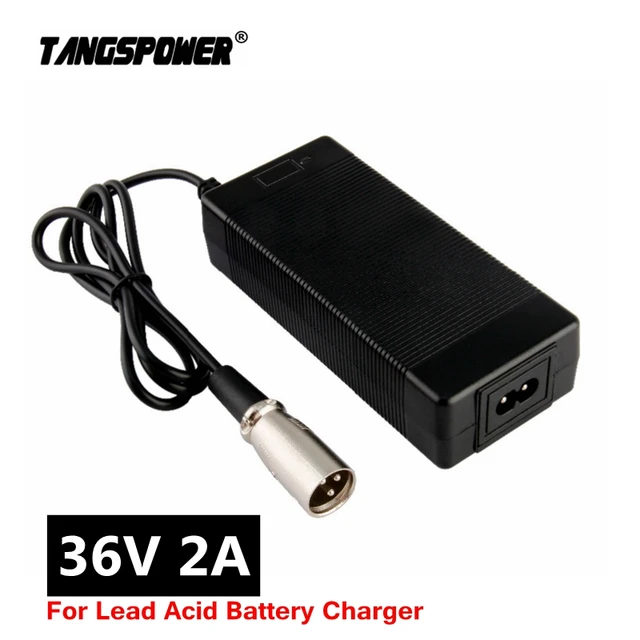 Cagador para batería de 36v con conexión XLR