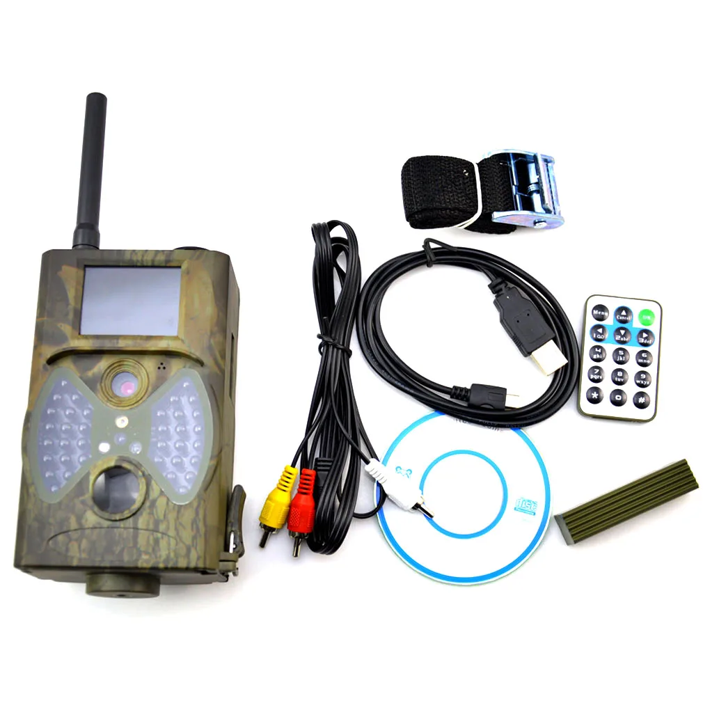 Hunting Camera HC-300M Trail Camera Outdoor Wildlife Surveillance GPRS/MMS/SMS Digital Infrared Night Vision 940NM Photo Traps