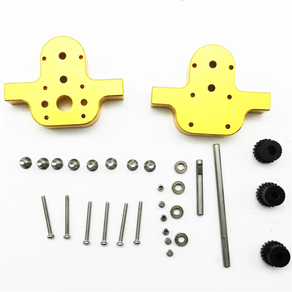 

RC Car Parts Six-drive Transfer Gear Box Kit Model Toys Modified Without Motor Accessories Upgrade DIY Four-wheel For JJR/C Q65