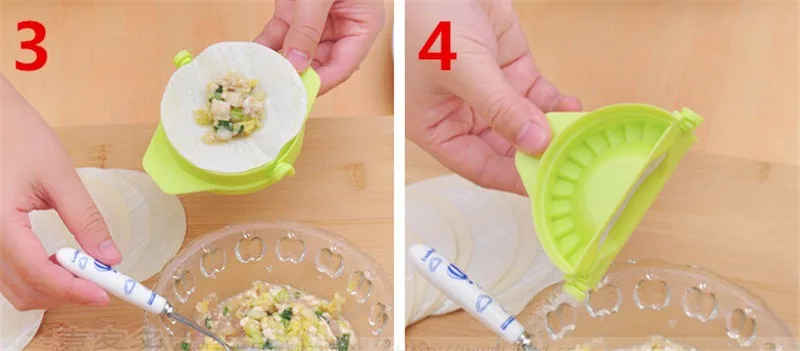 3 шт. кухонные инструменты для клецки Jiaozi устройство изготовления легкой DIY