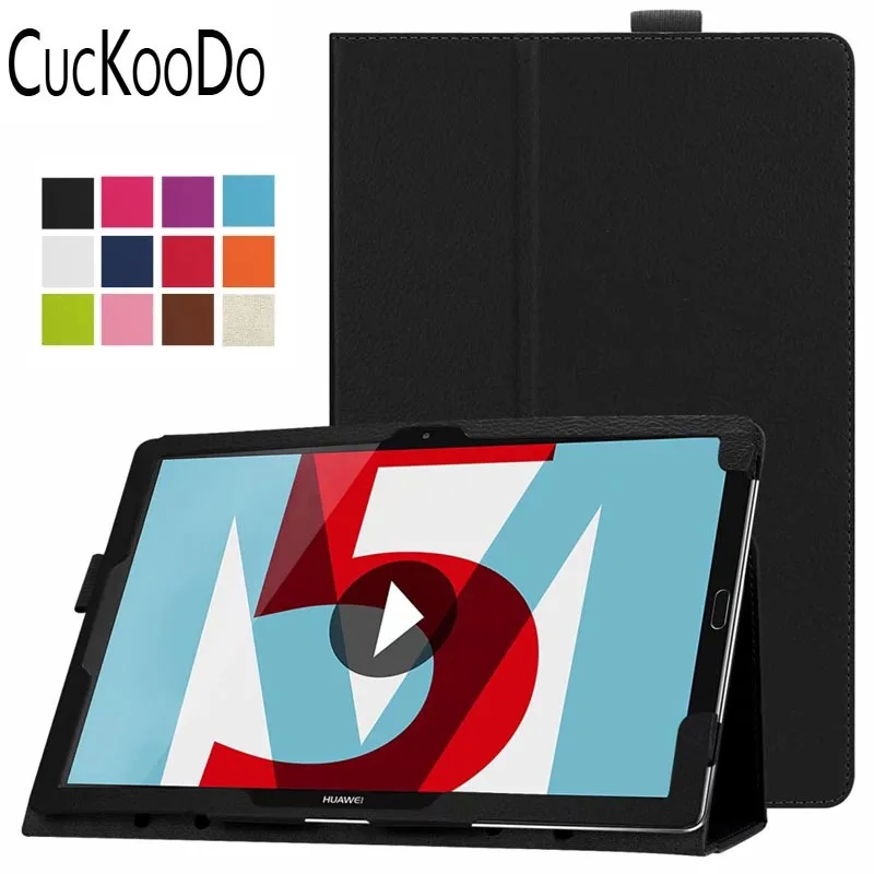 For Huawei M5 10.8'' Ultra Compact Premium Slim Folding Stand Cover Case for MediaPad 10.8 Inch 2018 Tablet | Компьютеры и