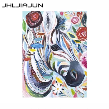 

JHLJIAJUN painting by numbers Adult horse 40x50cm DIY gift home decoration with numbers to paint the children on the canvas