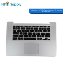NTC Supply For MacBook Pro A1286 2008-2012 Year Topcase keyboard US touchpad w/ optical drive 100% Tested Good Function