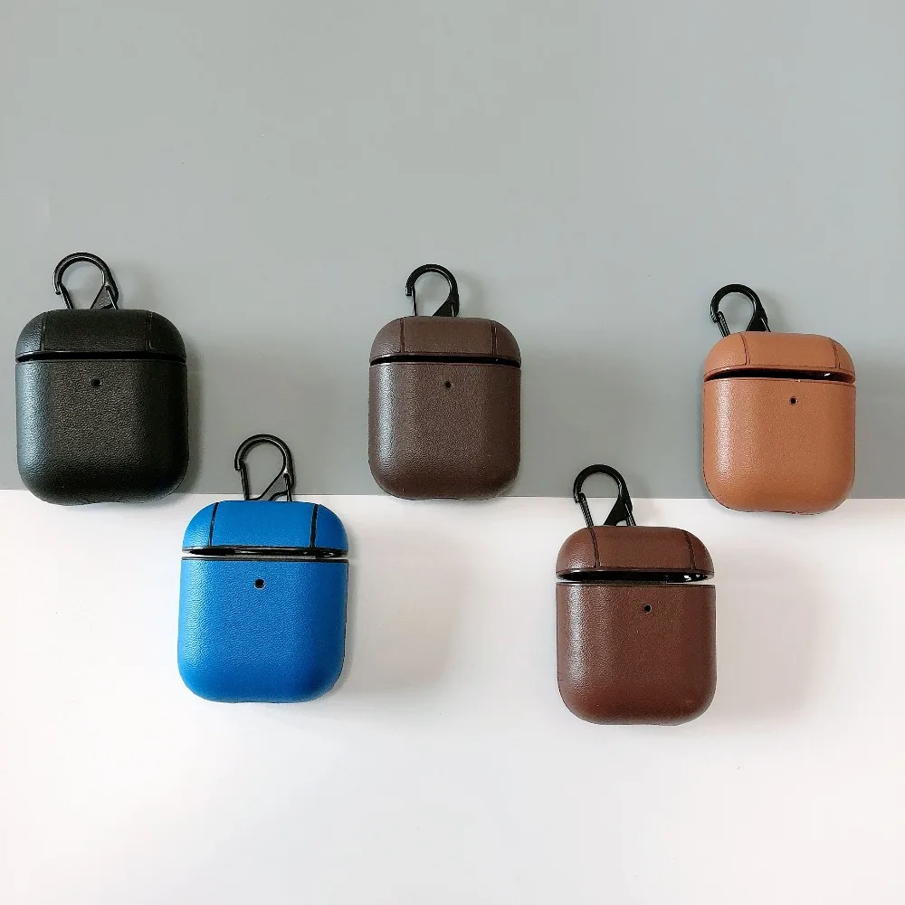 Cover For Airpods 2 1 Case Bluetooth Wireless Earphone Fashion PU Leather Cover For Airpods 1 2 Charging Box Headset Accessaries (18)