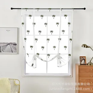 Занавес с вышивкой, поставщик электроэнергии, Римский короткий занавес, AliExpress, желаем,, специальное предложение, распродажа
