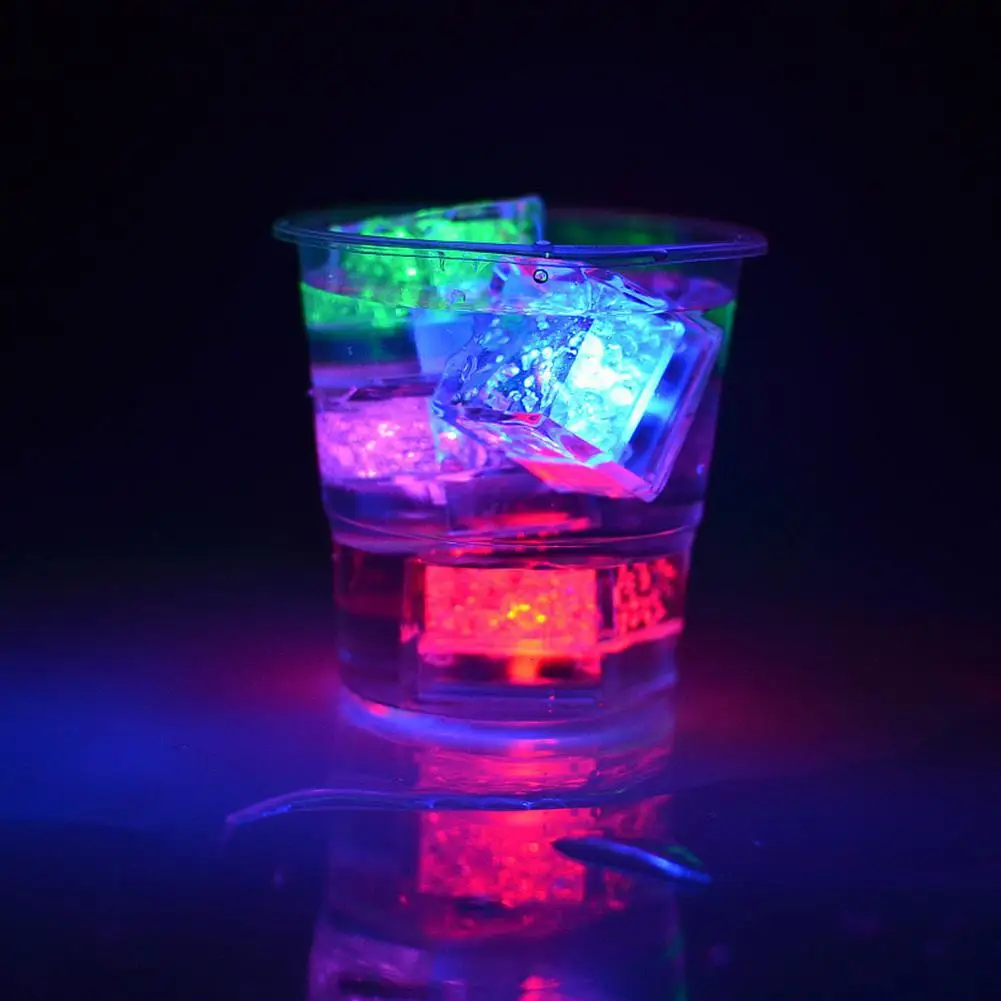 Studyset кубики льда Форма светящаяся в воде свет вечерние светящиеся шары светящиеся вспышки Свадебные фестиваль бар декоративный бокал для