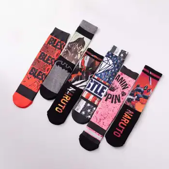 

Print fashion socks Street style socks sport socks