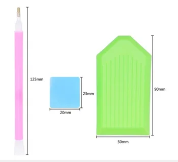 

Diamond Painting Box Tools,5D Diamond Painting Accessories Kits Diamond Cross Stitch Tool Sets Diamond Embroidery for DIY Craft