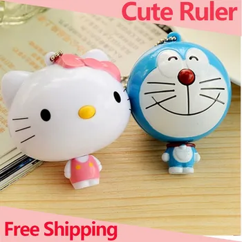 

Cartoon Jingle Small Tape Measure Mini Ruler Hello Kitty Retractable Measuring Tape Measure Measuring Tape Meter Stick