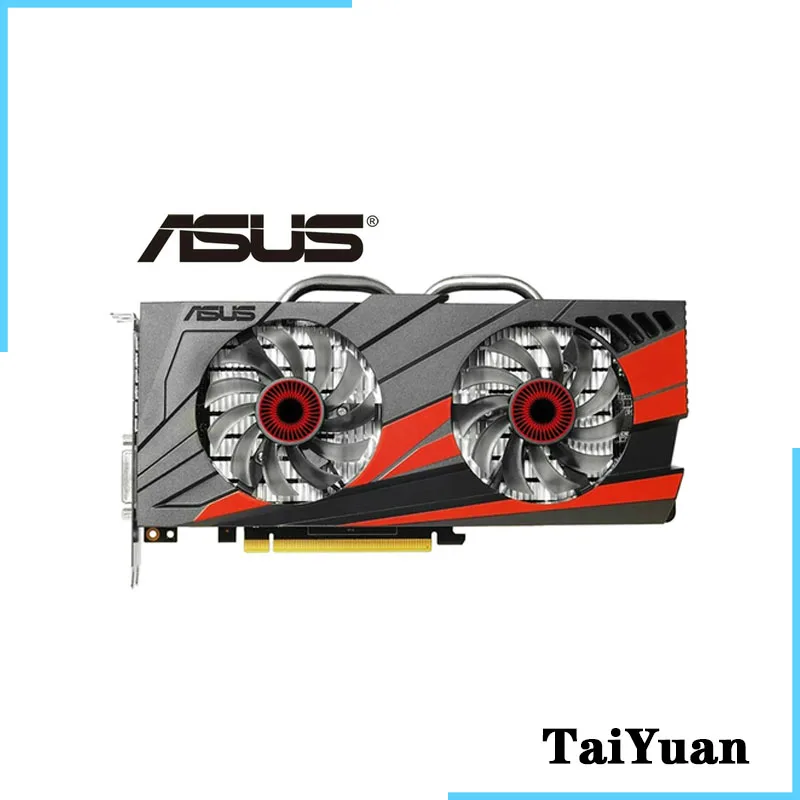 ASUS GIGABYTE MSI Raphic карта GTX 960 2G 4 ГБ 1050TI Гб 1060 3-5-6 видеокарты GPU поддержка AMD Intel