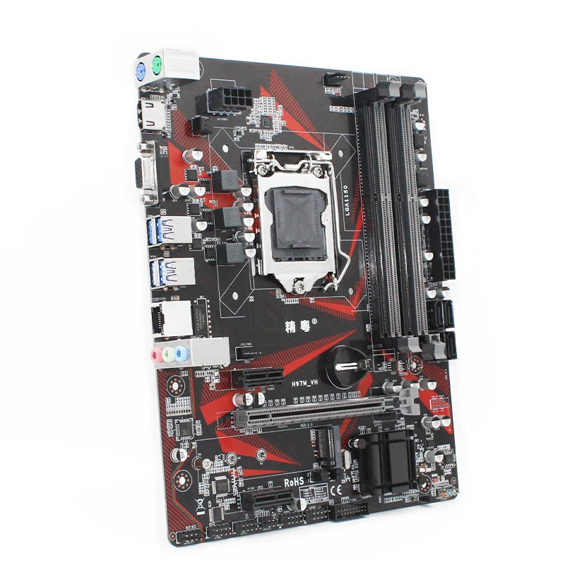 JGINYUE H97 motherboard LGA 1150 For i3 i5 i7 Xeon