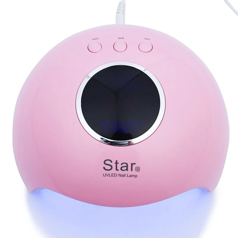star 6 Светодиодный УФ-светильник Солнечная Серия Высокая мощность Sun One Two power s машина для ногтей УФ/светодиодный/строительный Гель-лак Сушилка для ногтей Маникюрный Инструмент - Цвет: star 6