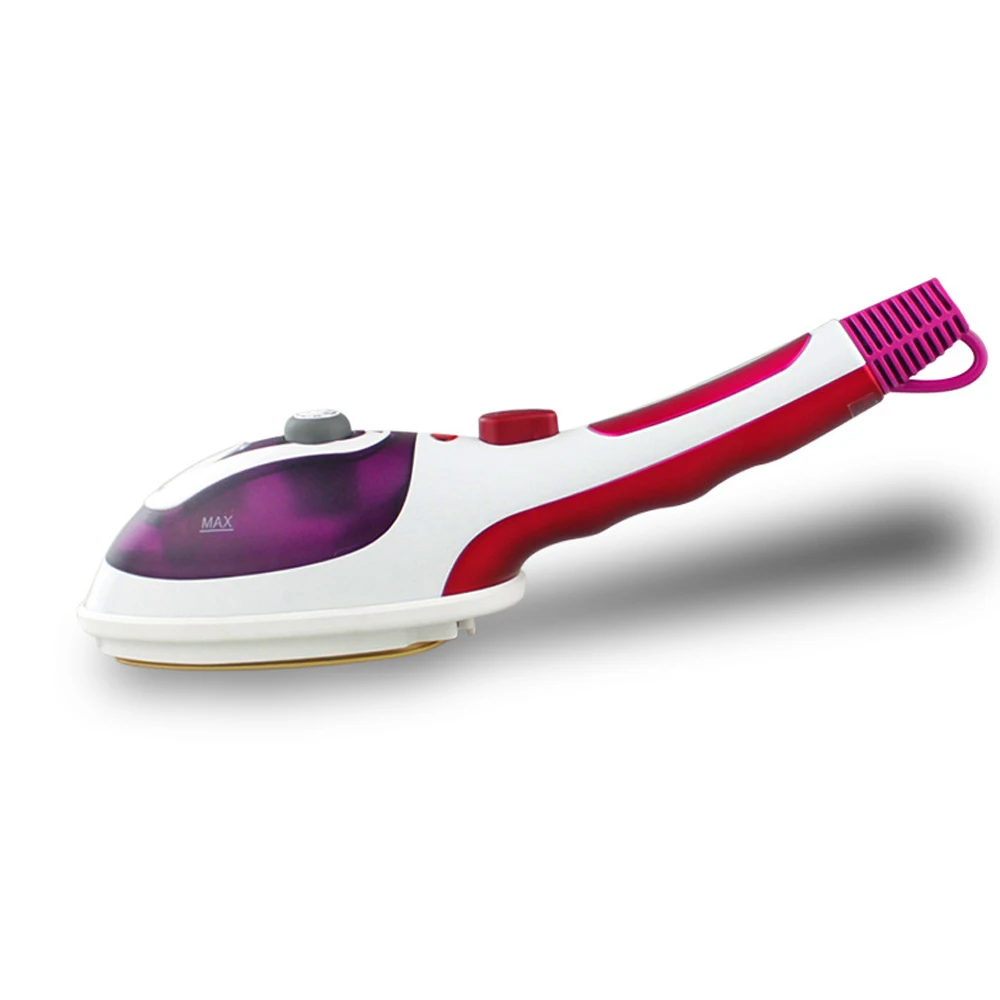 Purple Комплектующие для электрического утюга гладильная машина паровые утюги безопасности Удобство Портативный 800w 50/60Hz ABS висит ручной Керамика плинтус - Цвет: Purple