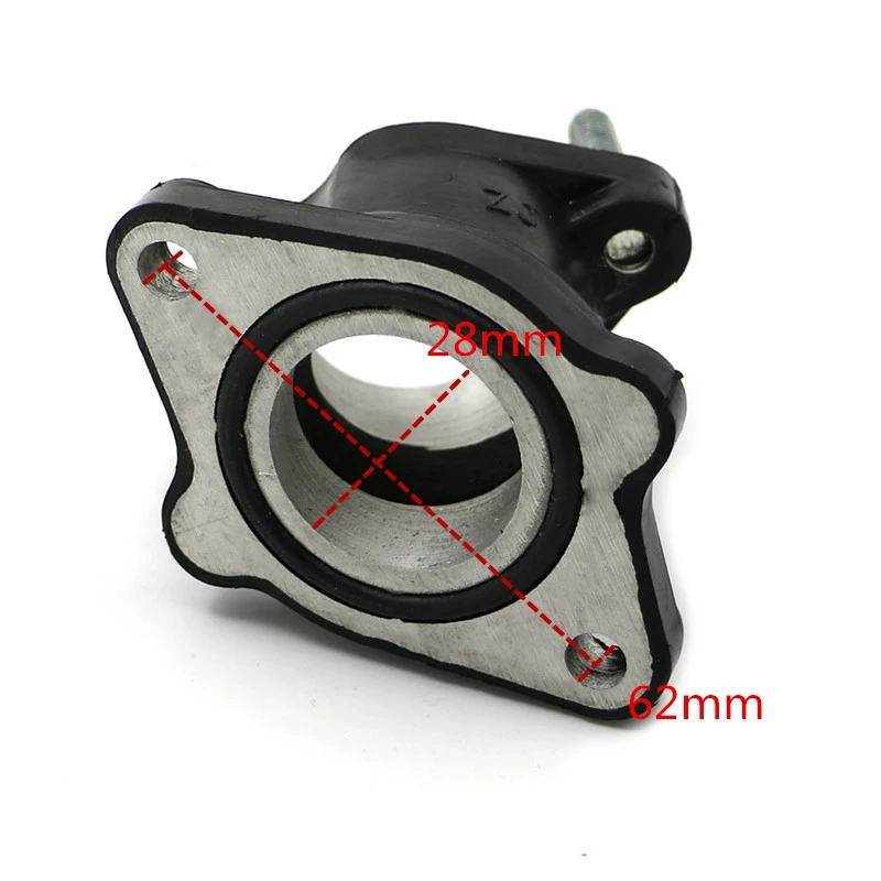 

Motorcycle carburetor Replacement intake inlet manifold pipe joint adapter boot for Honda 125cc CG125 CG 125 ZJ125 ZJ 125