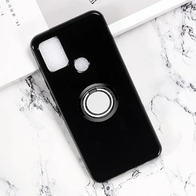 For Tecno Spark 5 Air Pro Back Ring Holder Bracket Phone Case Phone TPU Soft Silicone Cover Spark5Air Spark5 5Air 5Pro KD6 CD7