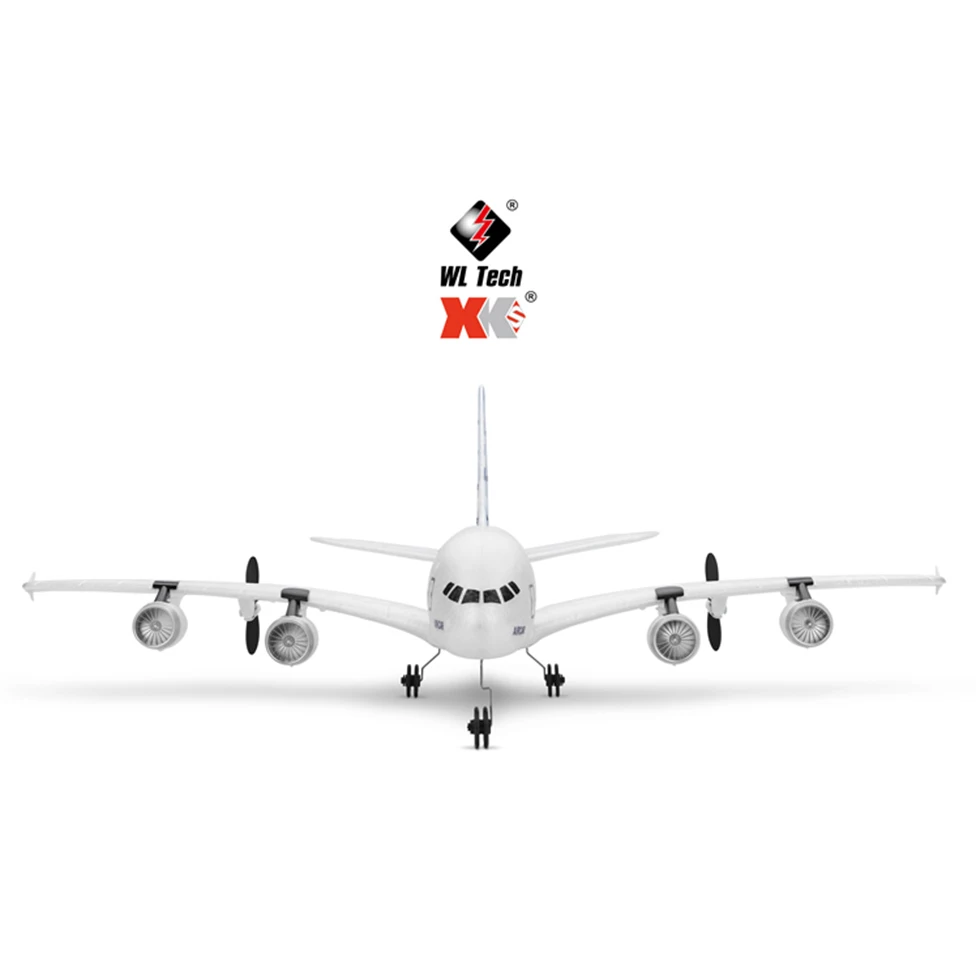 Wltoys XK A120 Airbus A380 модель самолета с дистанционным управлением 2,4G 3CH EPP RC самолет с фиксированным крылом RTF RC размах крыльев игрушка
