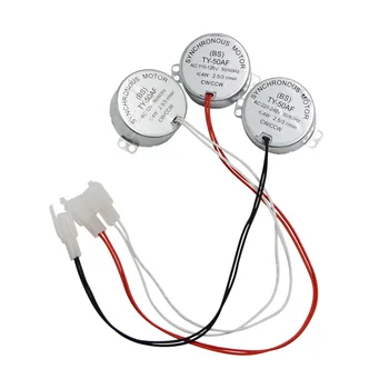 

3 PCS China Manufacturer Egg Incubator Automatic Turning Motor match HT-48 HT-56 HT-96,HT-112 for sale