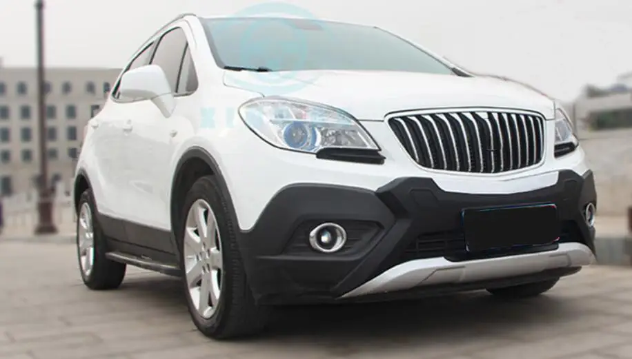1 комплект для Buick Encore 2013- Автомобильная Передняя и задняя панель бампера защитная доска модификация автомобиля аксессуары