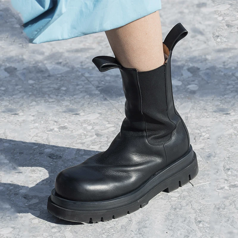 

2019 newest short boots real leather high quality boots two models real picture cool boots