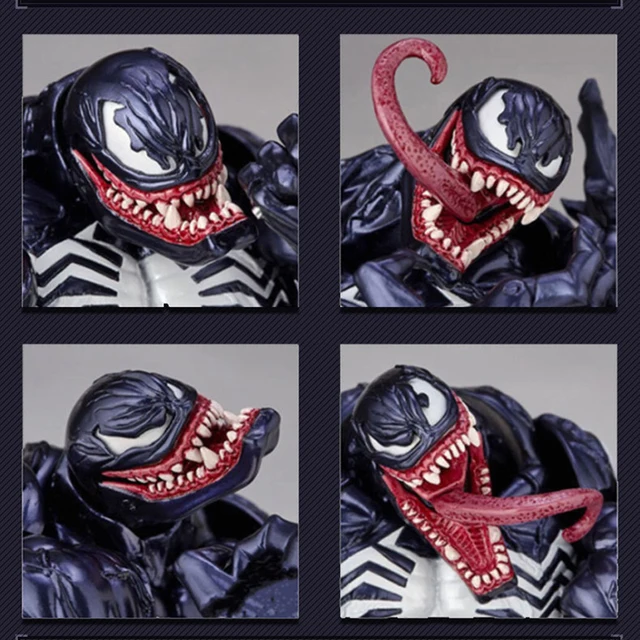 Disney Venom Carnage Action Figure Movie Changeable Parts Figurine Statue Collectible Toys Model Gifts For Boys Men Children 4