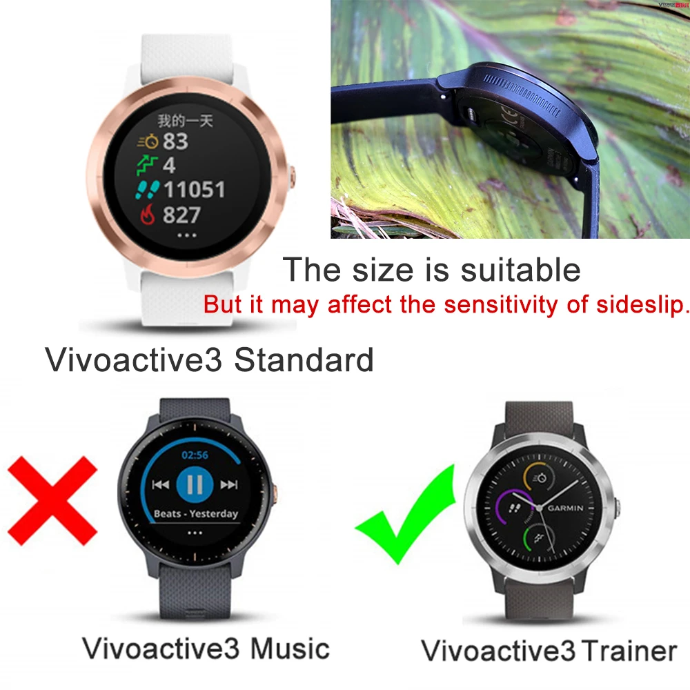 Роскошный защитный чехол с гальваническим покрытием для Garmin Vivoactive 3, тренировочный силиконовый чехол, ТПУ чехол для часов, чехол с защитой от царапин
